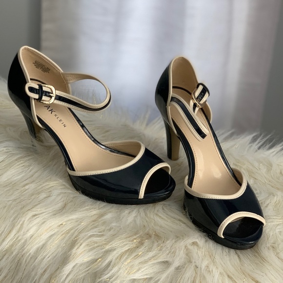 Ann Klein genuine leather platform pumps size 8M - Picture 8 of 8